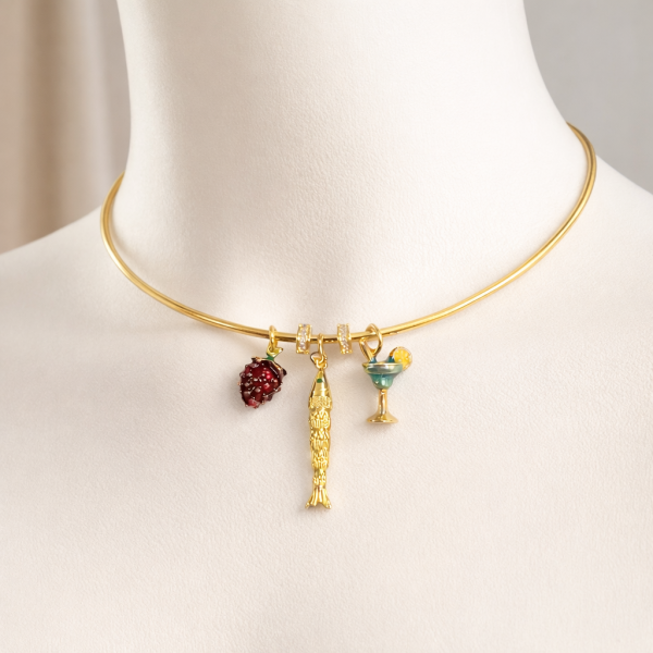 Summer Charm Choker Kolye