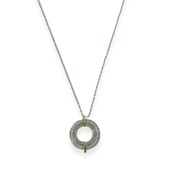 Tiff Edge Circles Kolye