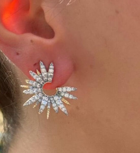 Daisy Çiçek Mix Küpe