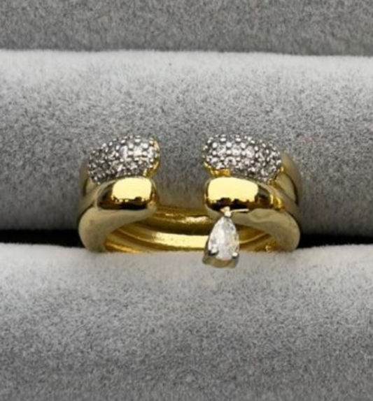 Bows Damla Mix Yüzük