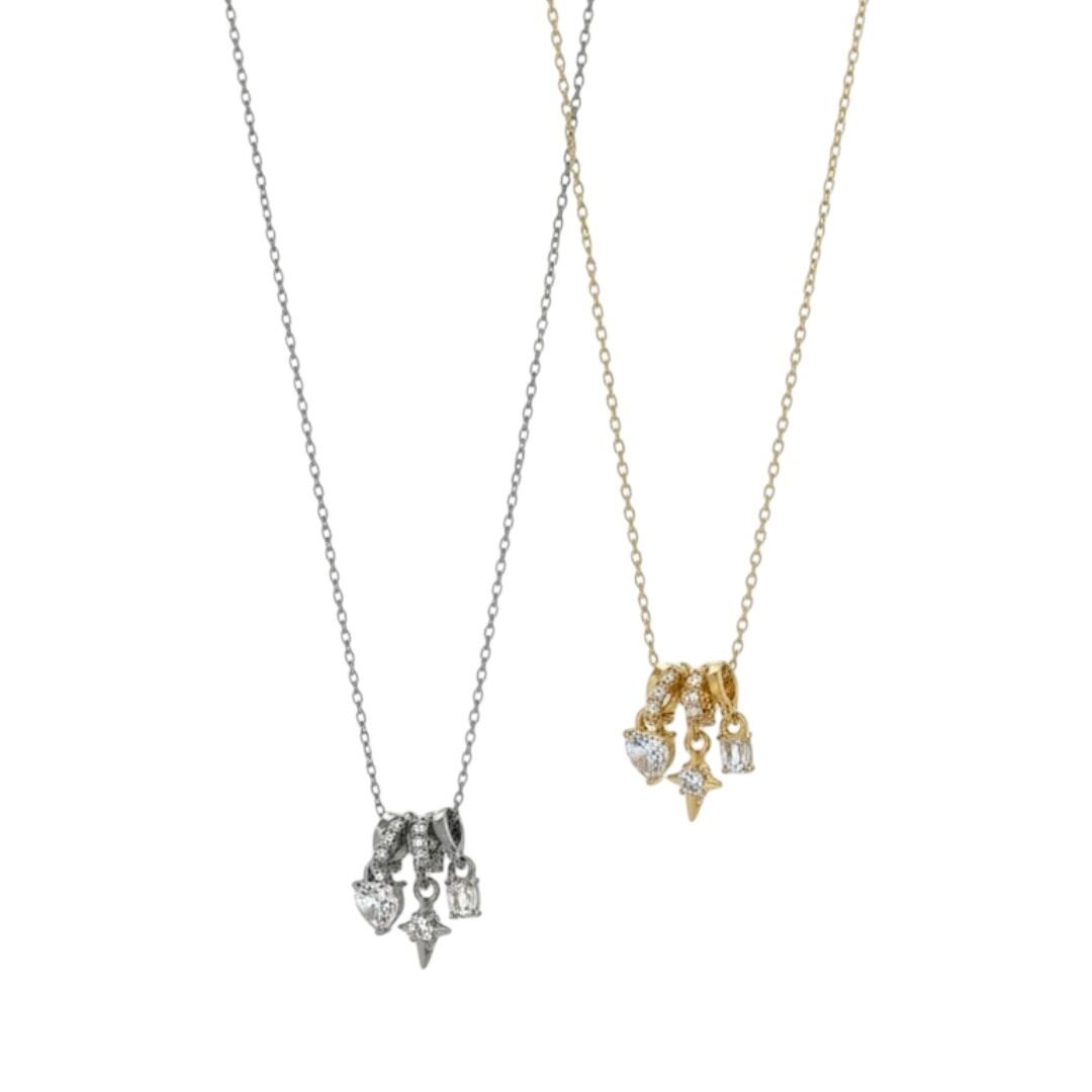 Minimal Yıldız Charm Kolye