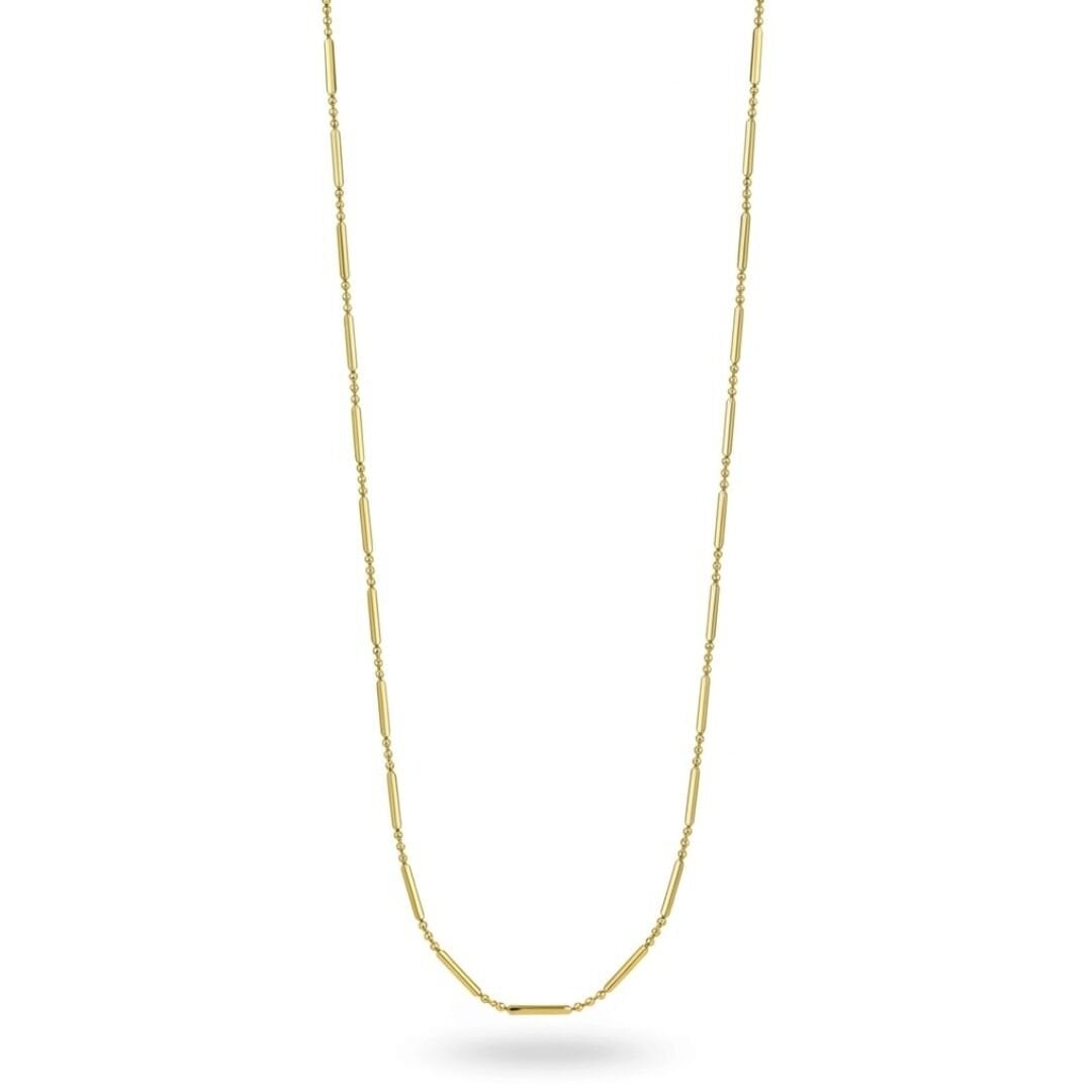 Mini Çubuk Zincir Kolye 80 cm