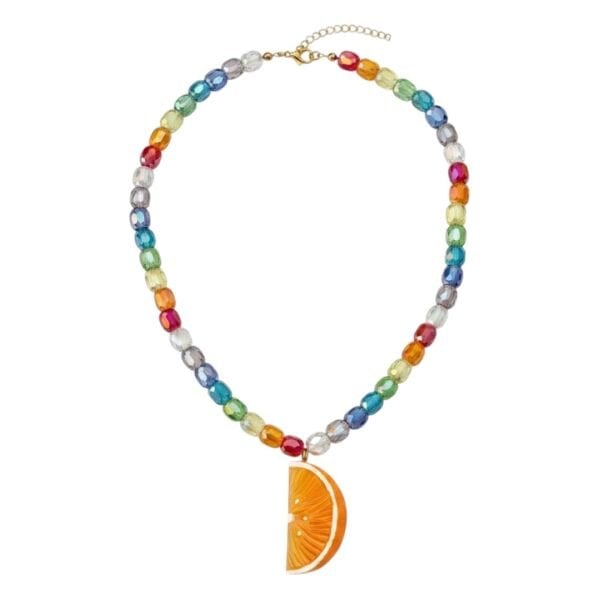 Mandalina Kristal Summer Kolye