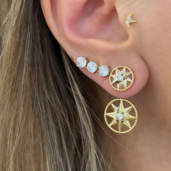 Diores Kutup Yıldızı Küpe