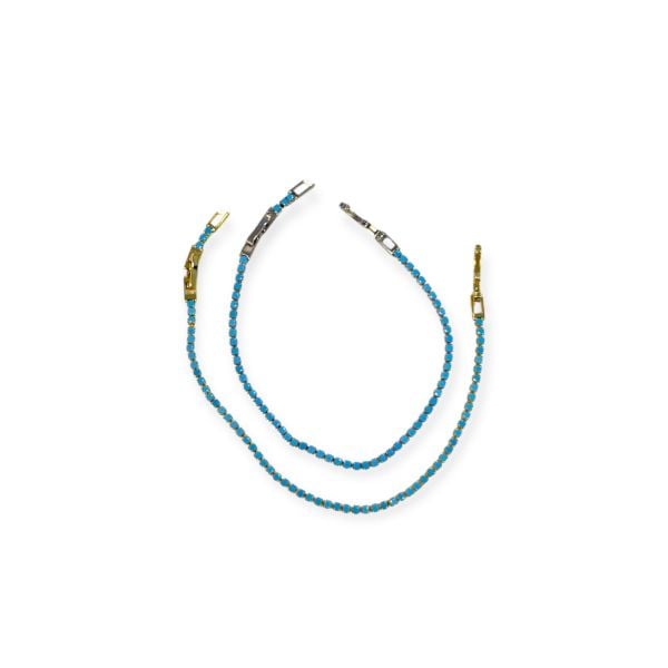 Xuping Turkuaz Su Yolu Çelik Bileklik