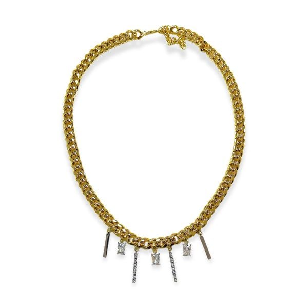 Diamonds Çubuk Kolye