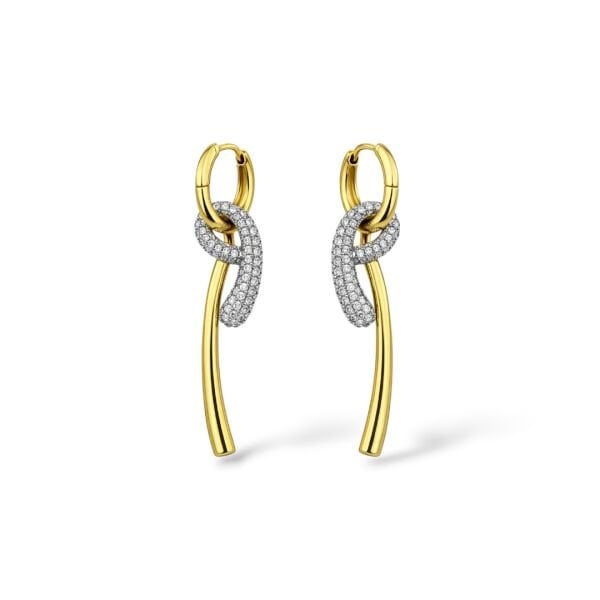 Gigi Taşlı Mix Küpe