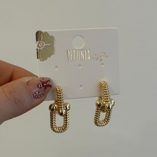 Tff Lazerli Mini Küpe