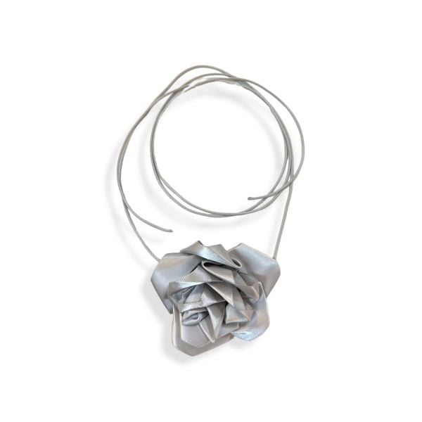 Gül Choker Tasma Kolye