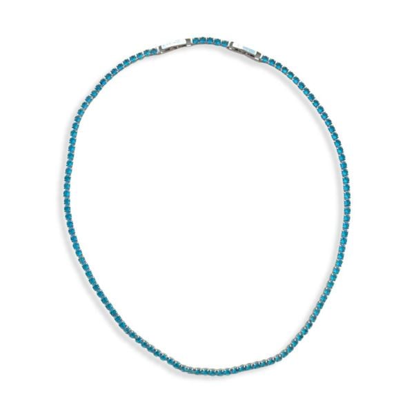 Turkuaz Taş Su Yolu Kolye