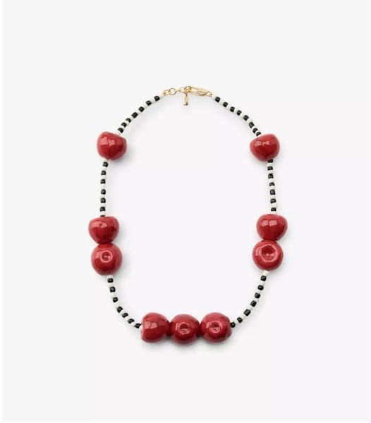 Zra Kırmızı Boncuk Kolye