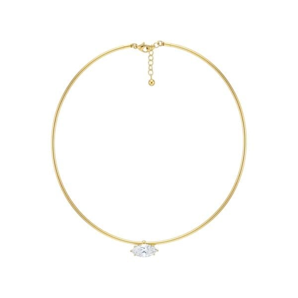 Markiz Taş Choker Tasma Kolye