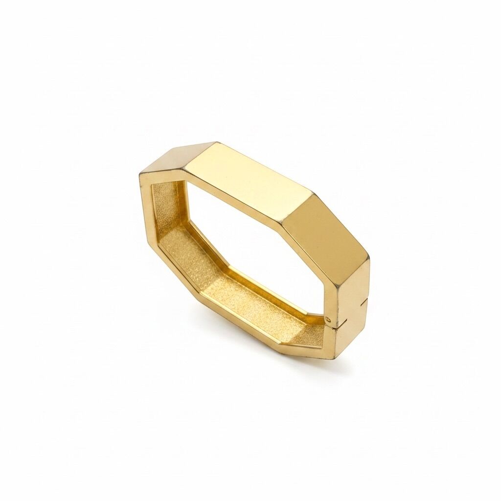 Gold Kelepçe Bilezik