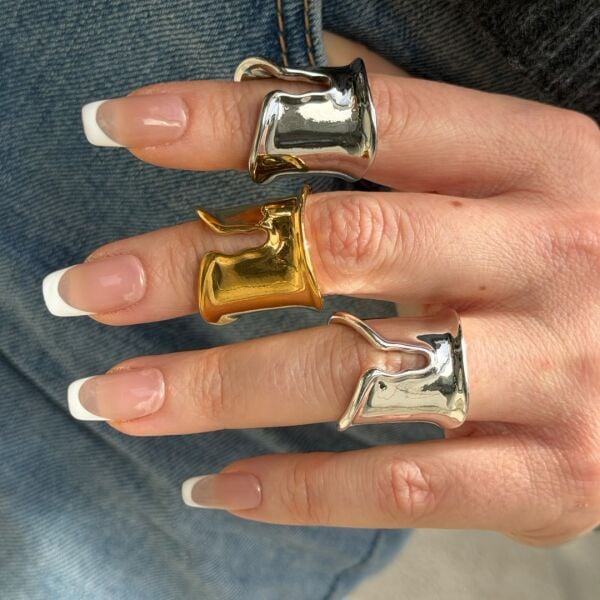 İthal Damgalı Tiff Yüzük