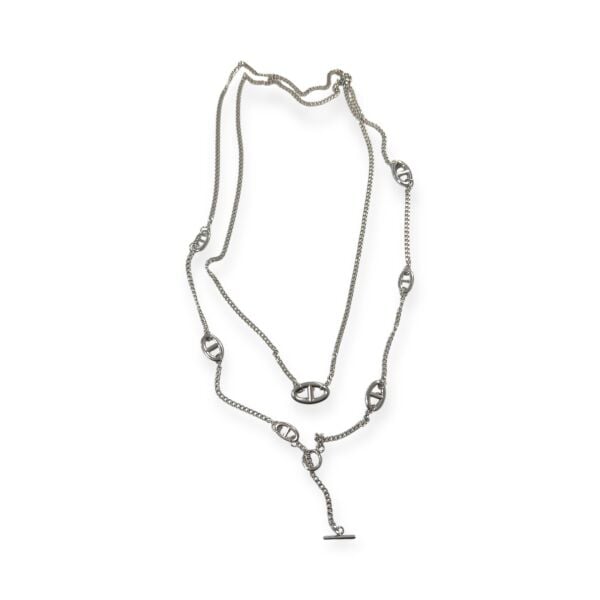 Kalın Zincirli Çelik Mes Kolye