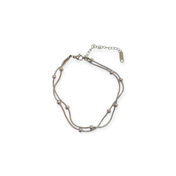 İkili Topçuk Çelik Halhal