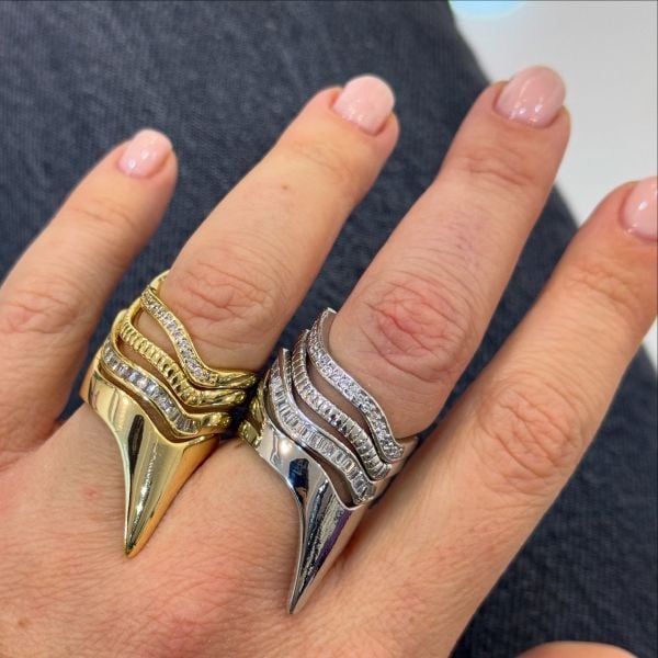 Diamonds Wings Rainbwk Dörtlü Yüzük