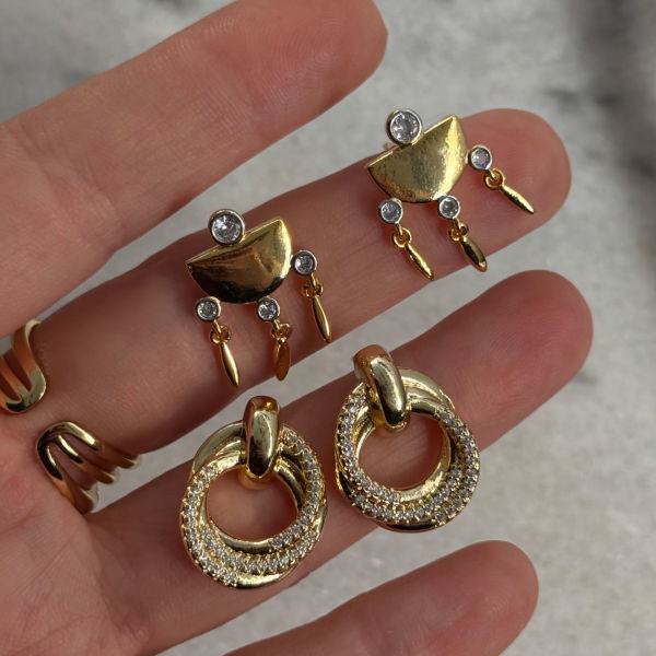 Sallantılı Vintage Küpe