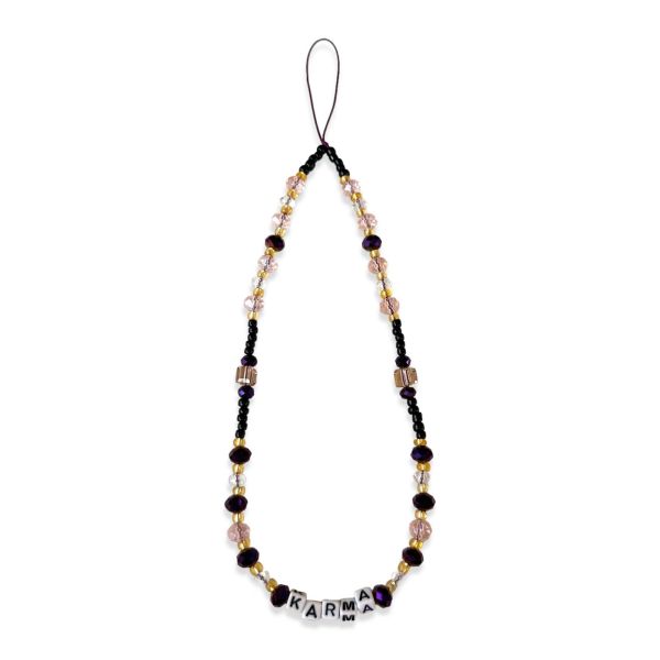 Karma Kristal Phone Charm Telefon Askısı