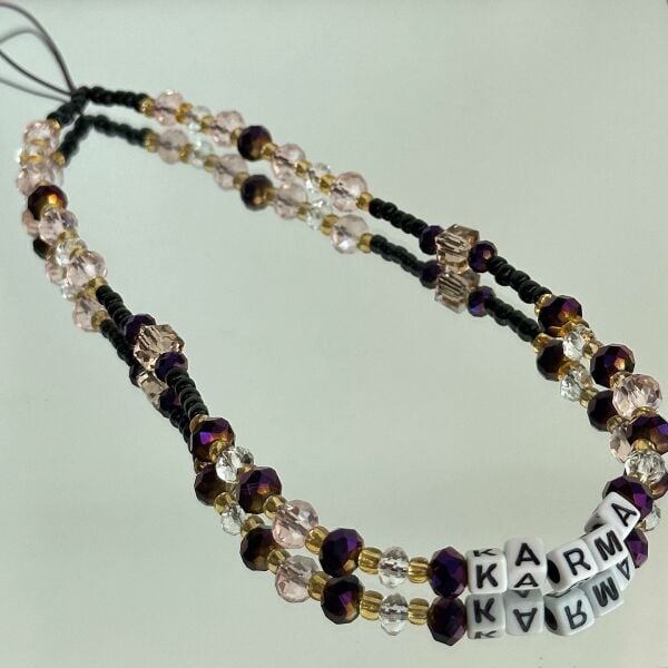 Karma Kristal Phone Charm Telefon Askısı