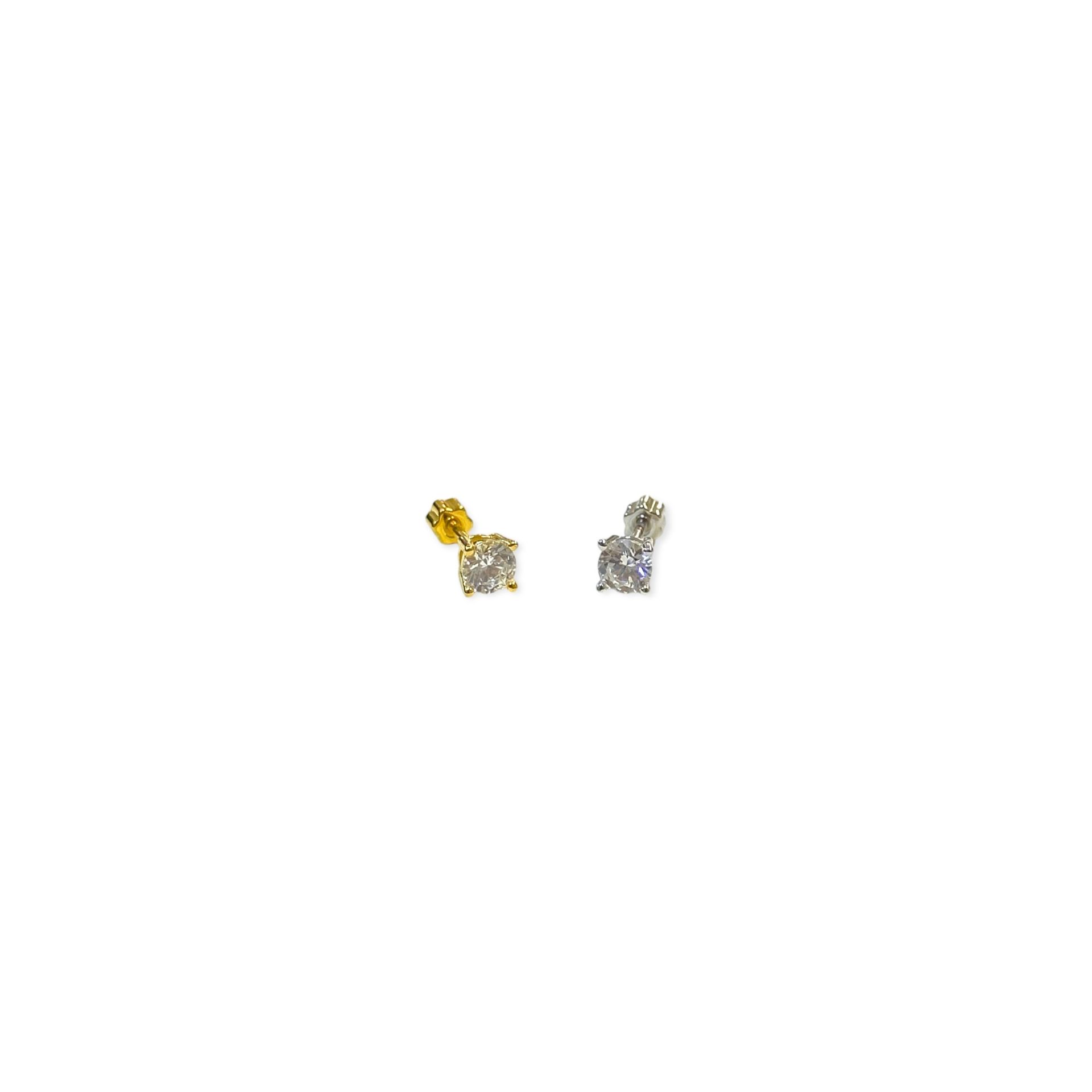 925 Ayar Gümüş Tek Taş Tragus Piercing
