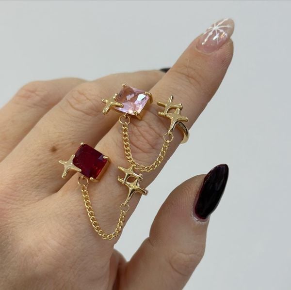 Kutup Yıldızı Zincirli Yüzük