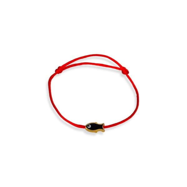 Balık Kırmızı İp Bileklik