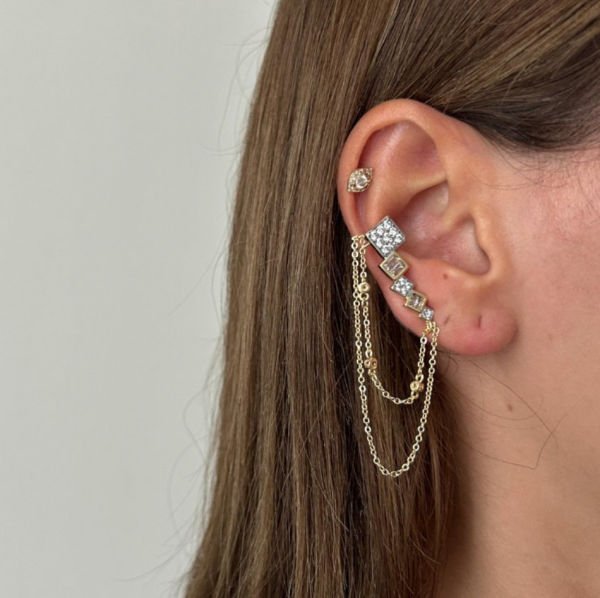 Vegas Earcuff Kıkırdak Küpe