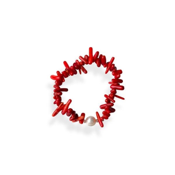 Mercan Doğaltaş Bileklik