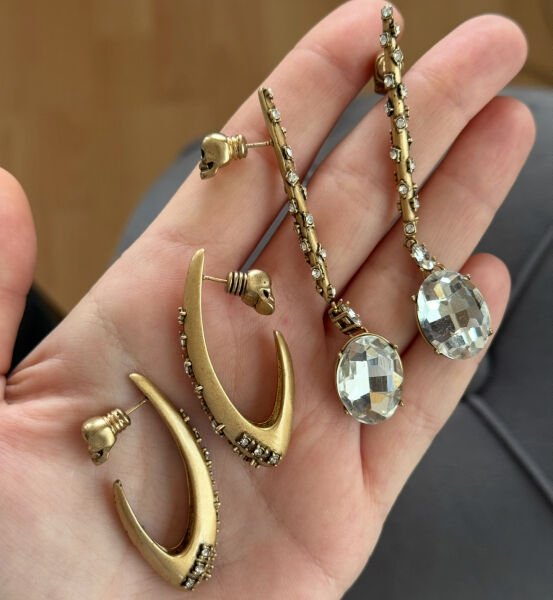 Mcqueens Kuru Kafa Küpe