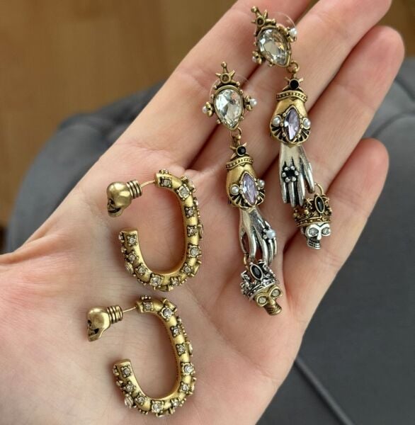 Mcqueens Kuru Kafa Küpe