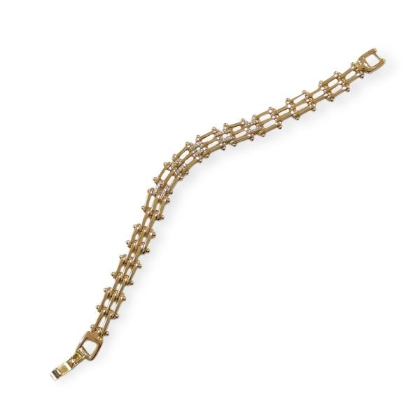 Xuping Rose Gold Hasır Çelik Bileklik