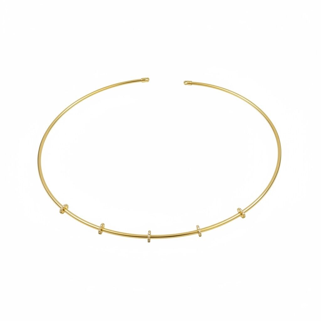 Taş Choker Tasma Kolye