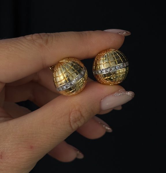 Meslys Disko Topu Küpe